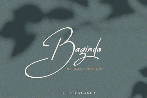 Baginda Typeface