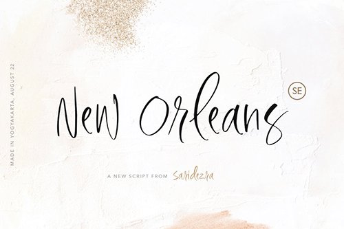 New Orleans - Stylish Script