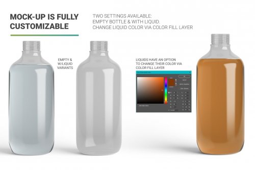 Sanitizer Bottle Mockup 4803089