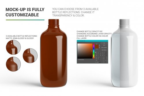 Sanitizer Bottle Mockup 4803089