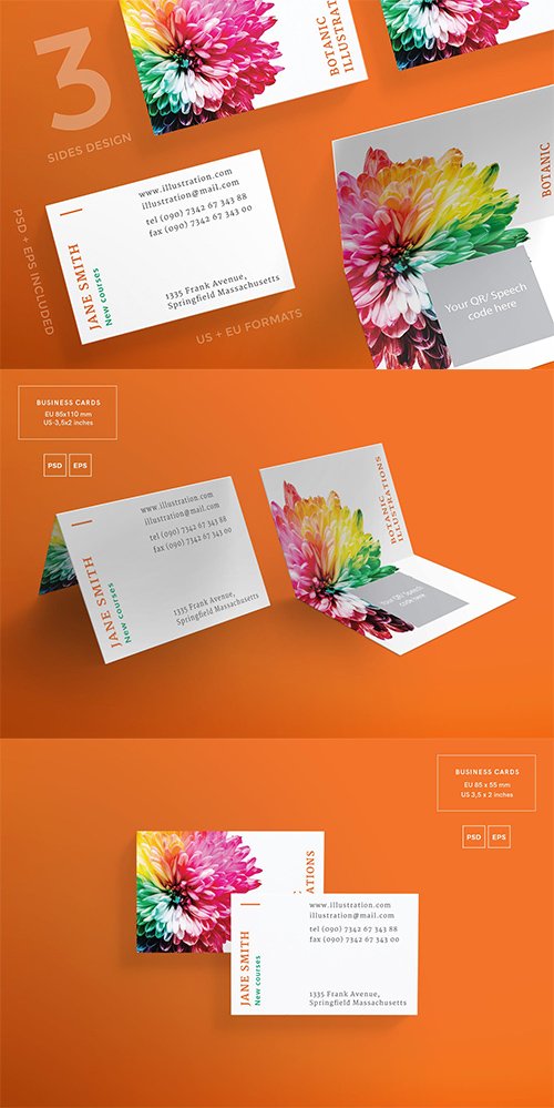 Illustration Lessons Business Card Template