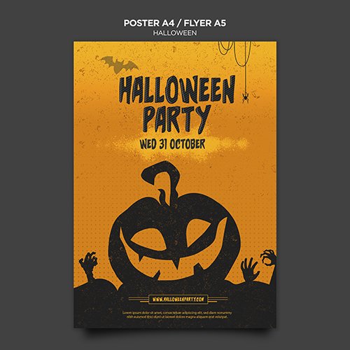 Halloween Concept Poster Template