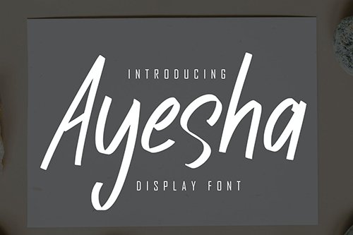Ayesha Display Font