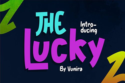 The Lucky | Fancy Font
