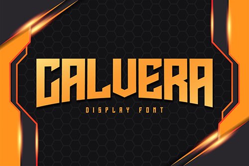 Calvera-Modern Display Font
