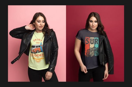 T-Shirt Mock-Up Set 3791241