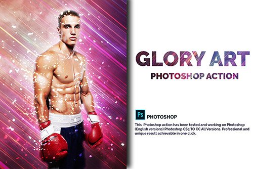 Glory Art Photoshop Action 4717879