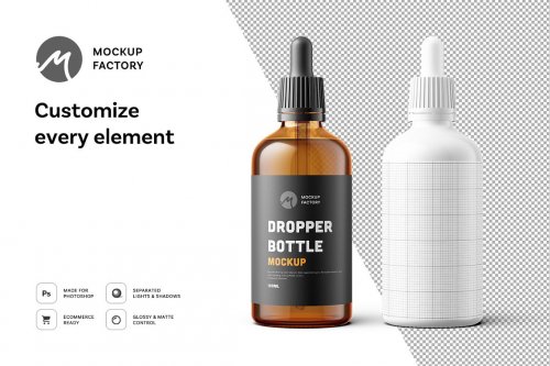 Dropper Bottle Mockup Vol.2 4562112