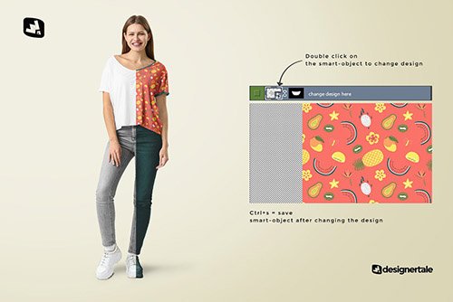 Female Everyday Outfit Mockup 4602408