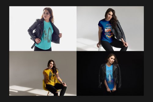 T-Shirt Mock-Up Set 3791241