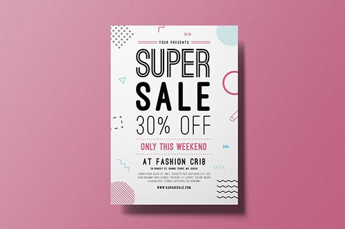 Super Sale Flyer