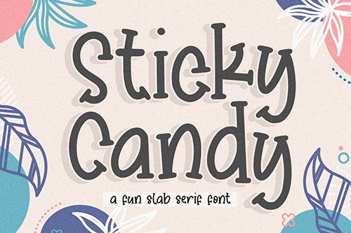 Sticky Candy YH - Modern Handwriting Font