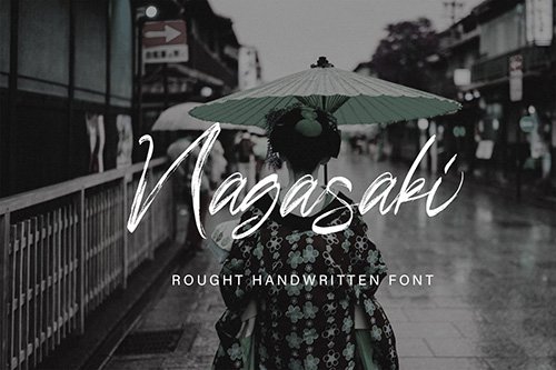 Nagasaki Brush Font
