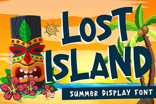 Lost Island - Summer Font