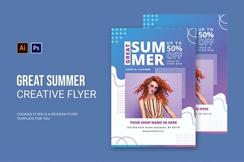 Great Summer Sale - Flyer