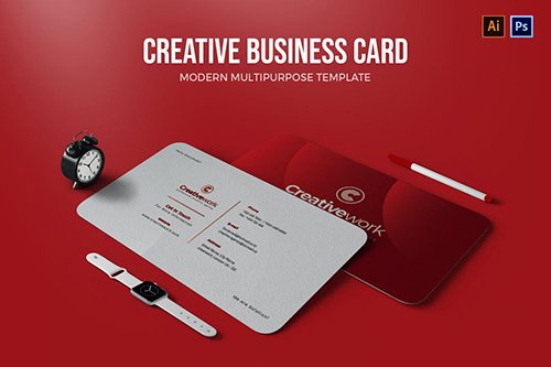 Creative Agency - Business Card
