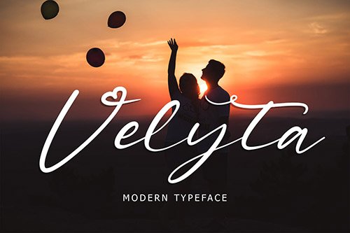 Velyta Modern Typeface