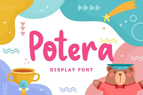 Potera Display Font