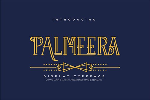 Palmeera | Display Typeface