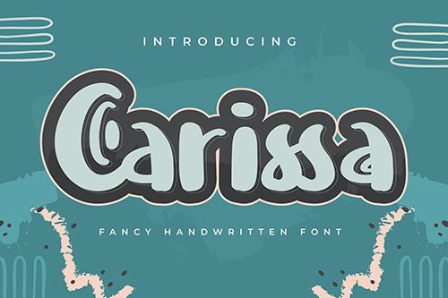 Carissa | Fancy Handwritten Font