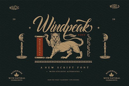Windpeak Decorative Script