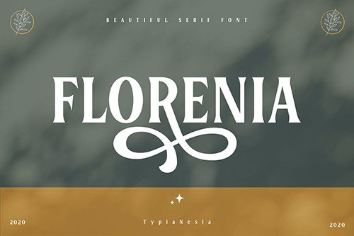 Florenia Beautiful Display Serif