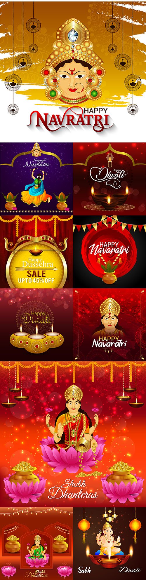 Beautiful abstract banner with discount sale traditional holiday
