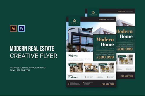 Modern Real Estate - Flyer