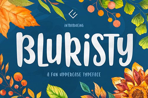 Bluristy - Brush Font