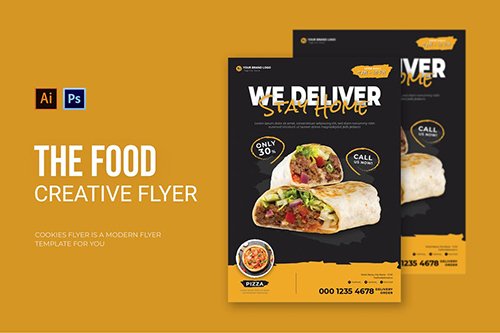 Food Deliver - Flyer