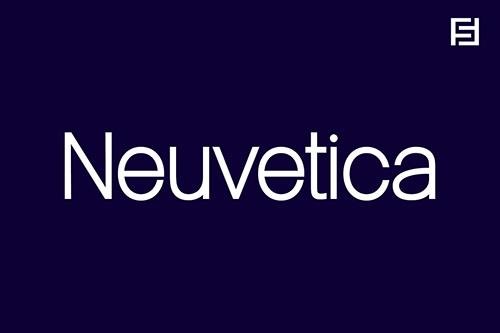 Neuvetica - Authentic & Timeless Swiss Typeface