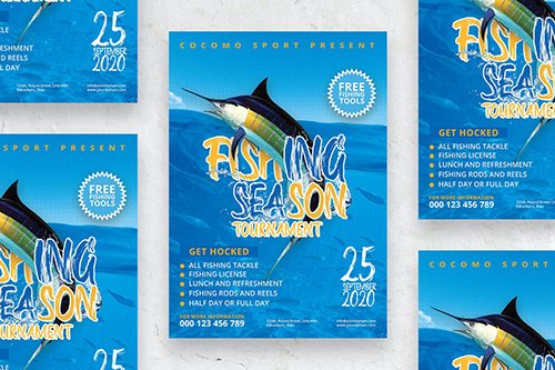 Fishing Season Tournament - Poster