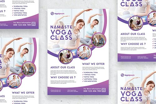 Yoga Class - Poster