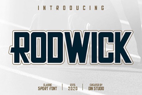 Rodwick-Classic Sport Font