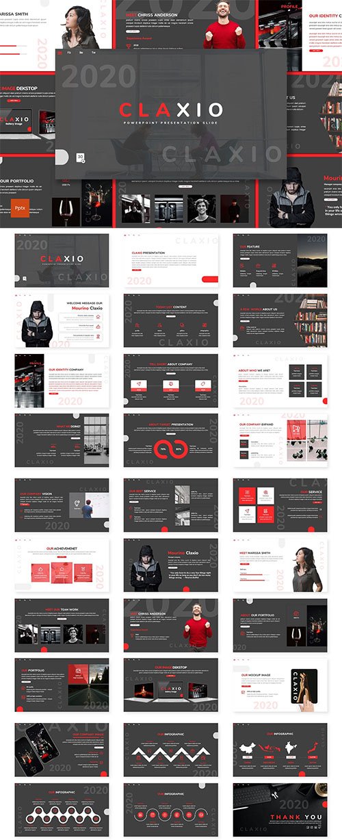 Claxio - Creative Powerpoint Template