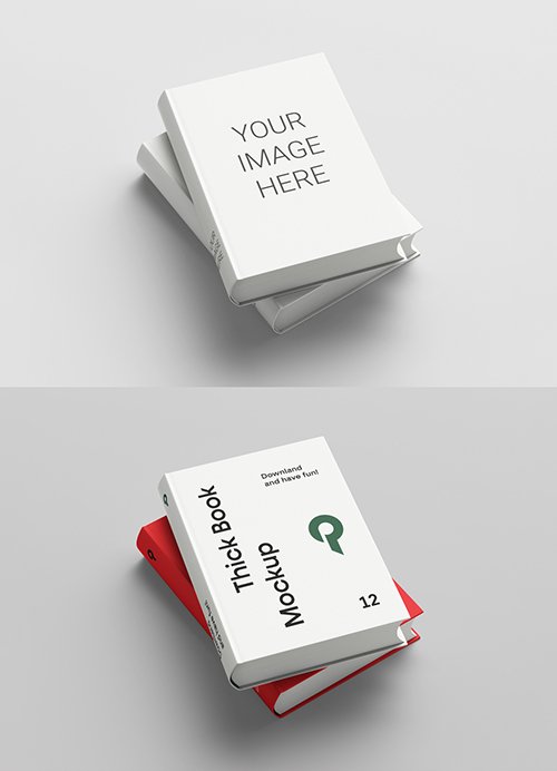 Two Stacked Books Mockup 332739626