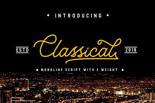 Classical - Classy Monoline