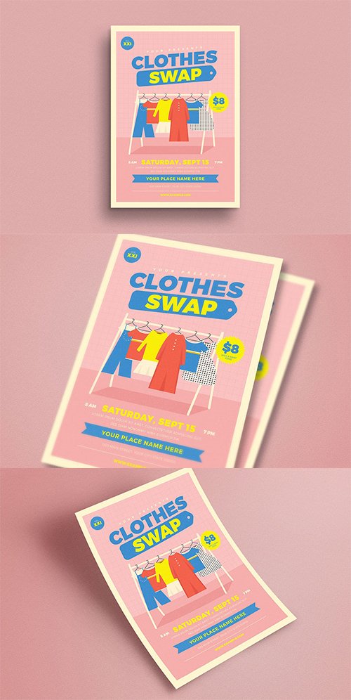 Clothes Swap Flyer