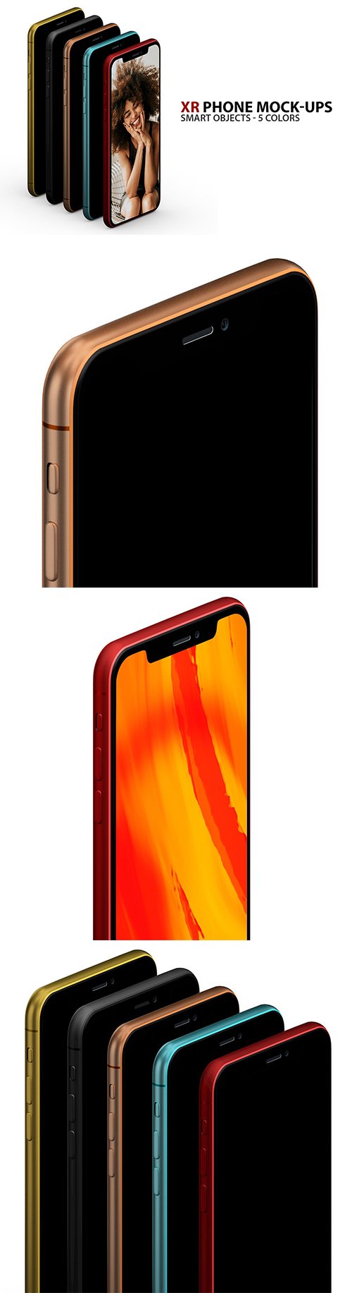 XR Phone Mock-ups with Smart Objects