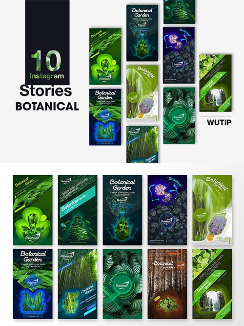 10 Instagram Stories - Botanical