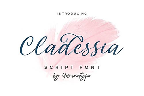 Cladessia-Handwritten Font