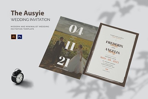 Ausyie - Wedding Invitation