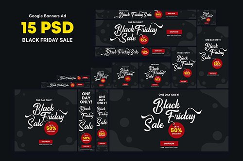Black Friday Banners Ad PSD