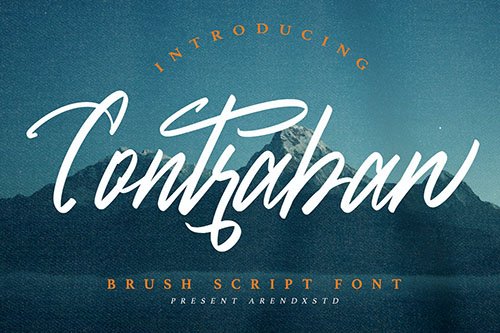 Contraban - Brush Script