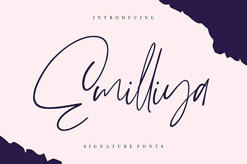 Emilliya - Modern Handwritten