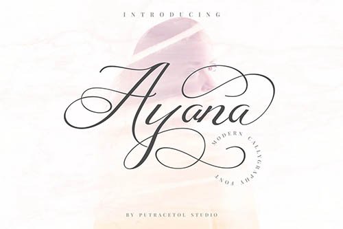 Ayana - Modern Calligraphy