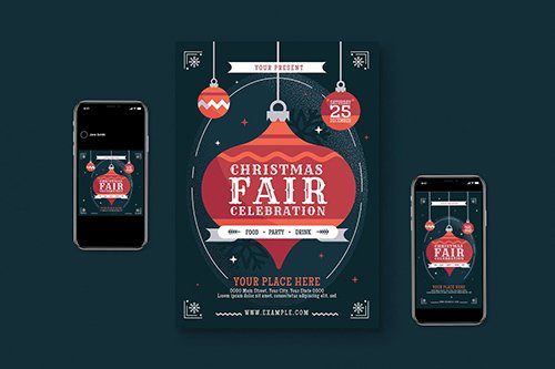 Christmas Fair Flyer Pack