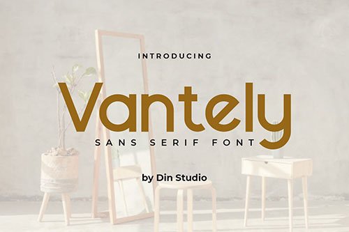 Vantely-Elegant Sans Serif Font