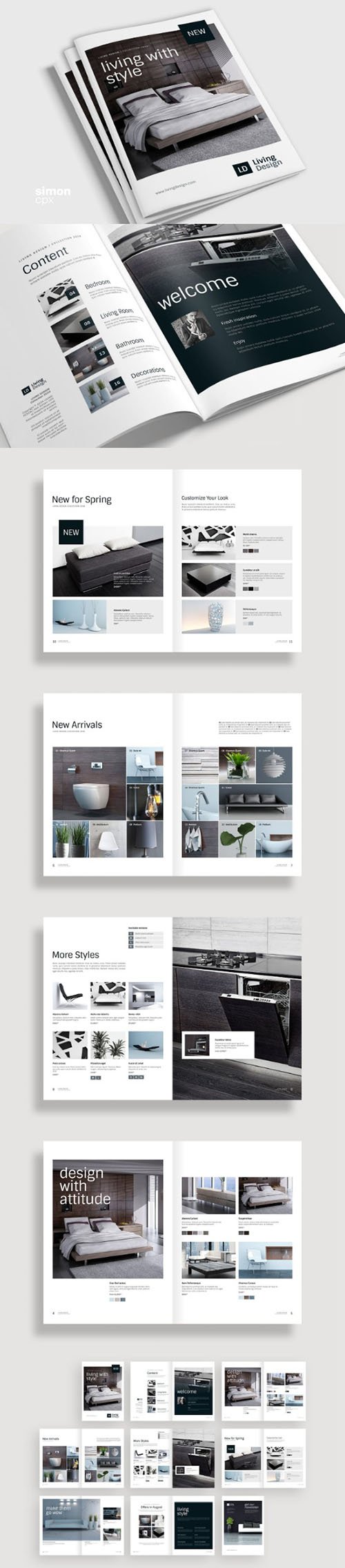 Living Design - Product Catalog Template
