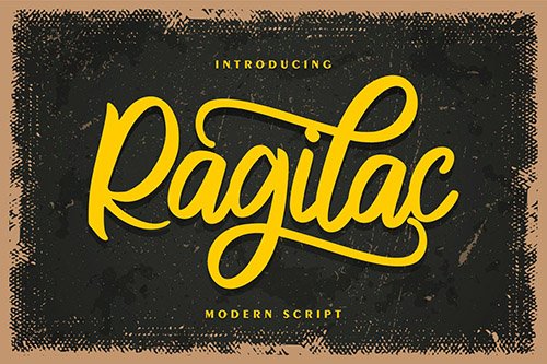 Ragilac Modern Script